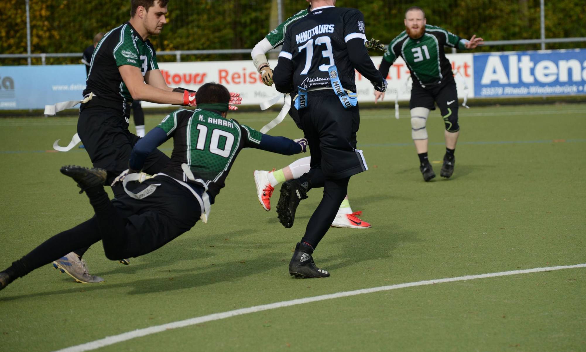 SFL Finaltag 23.10.2021 - Rheda Minotaurs vs. Mülheim Shamrocks | ©Sabet Regnery