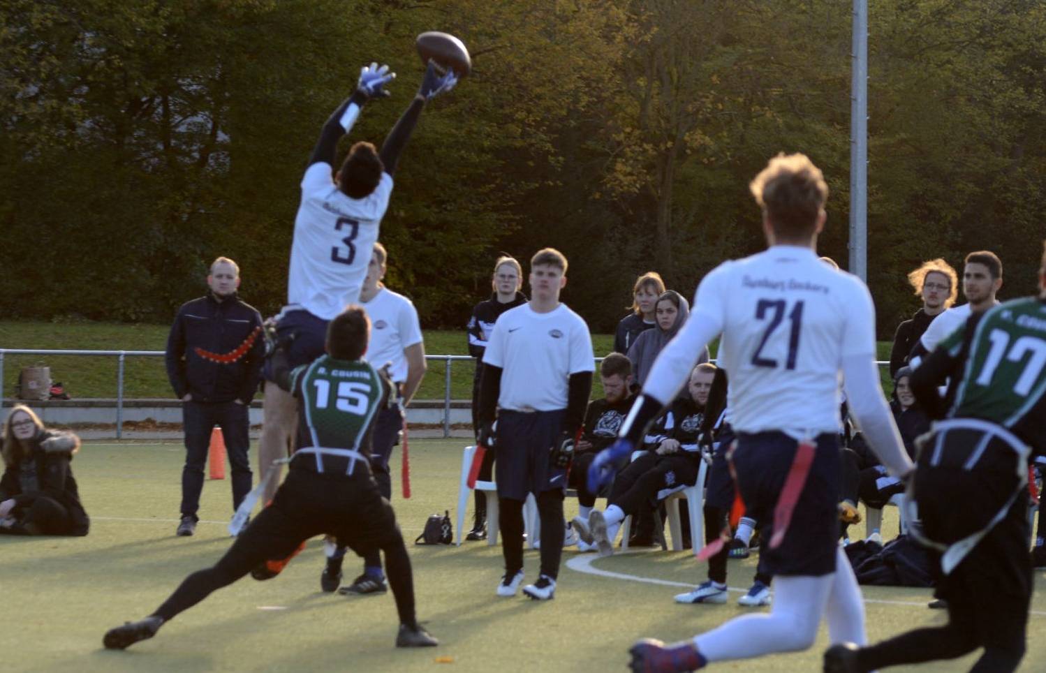 SFL Finaltag 23.10.2021 - Duisburg Dockers vs. Mülheim Shamrocks | ©Sabet Regnery