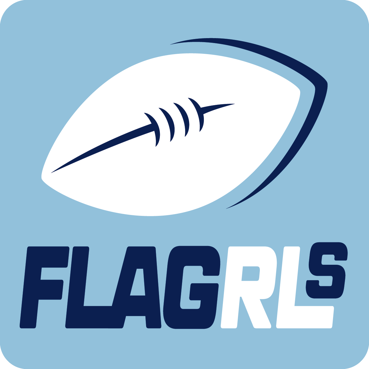Logo Flag Football Regoinalliga Süd - FlagRLS | ©AFVD