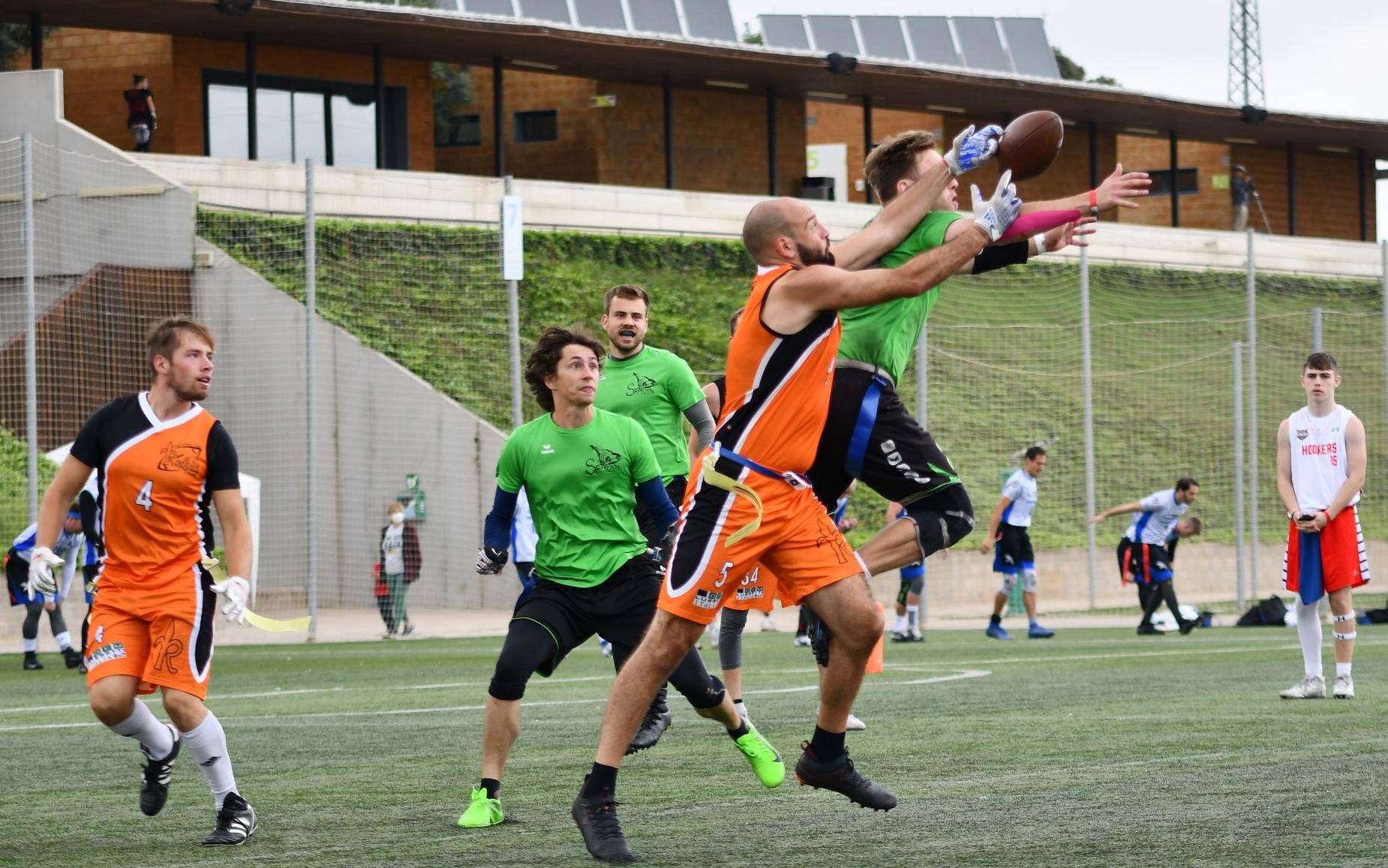 Flag Football - Champions Bowl XI am 9.10.2021, Spatzen vs. Refoli