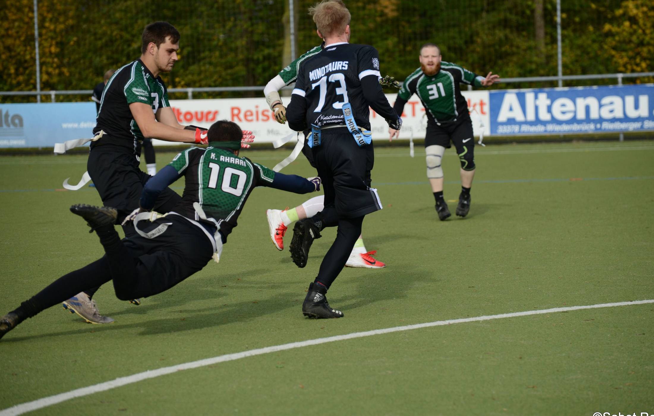 SFL Finaltag 23.10.2021 - Rheda Minotaurs vs. Mülheim Shamrocks | ©Sabet Regnery