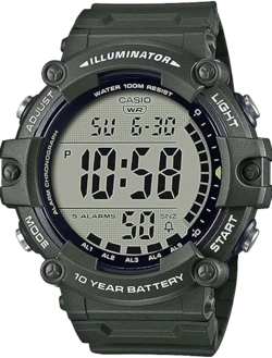 Casio Sportuhr AE-1500WH zur Zeitmessung im Flag Football
