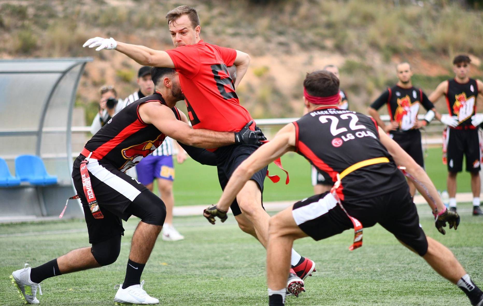 Flag Football - Champions Bowl XI am 8.10.2021, Deamons vs. Armadillos