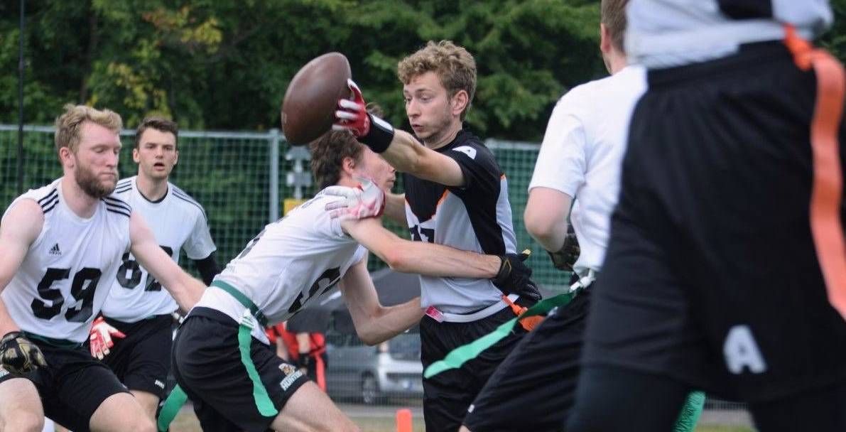 Spieltag 5er DFFL 31.07.2022 in Stuttgart - Heidelberg Hunters vs. Stuttgart Silver Arrows | © Linda Jauch