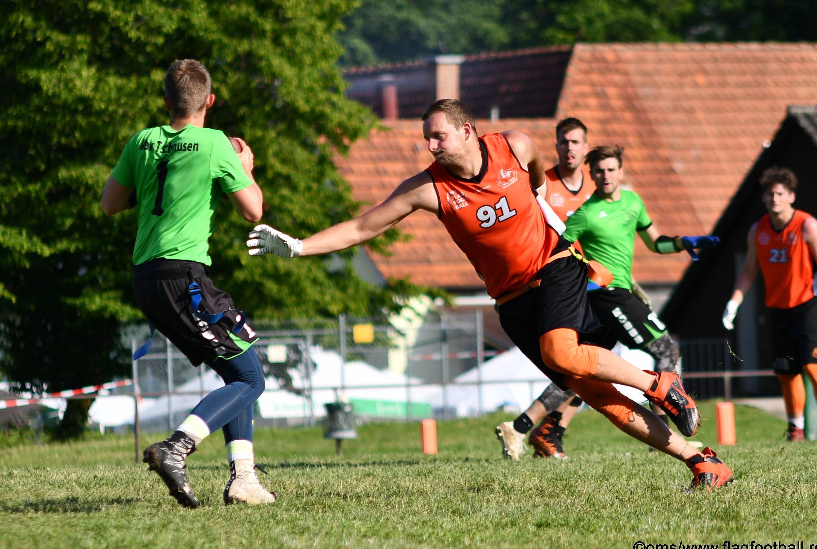 Flag Football - 5er DFFL Spieltag Esslingen, 7.10.2021, Spatzen vs. Wanderers