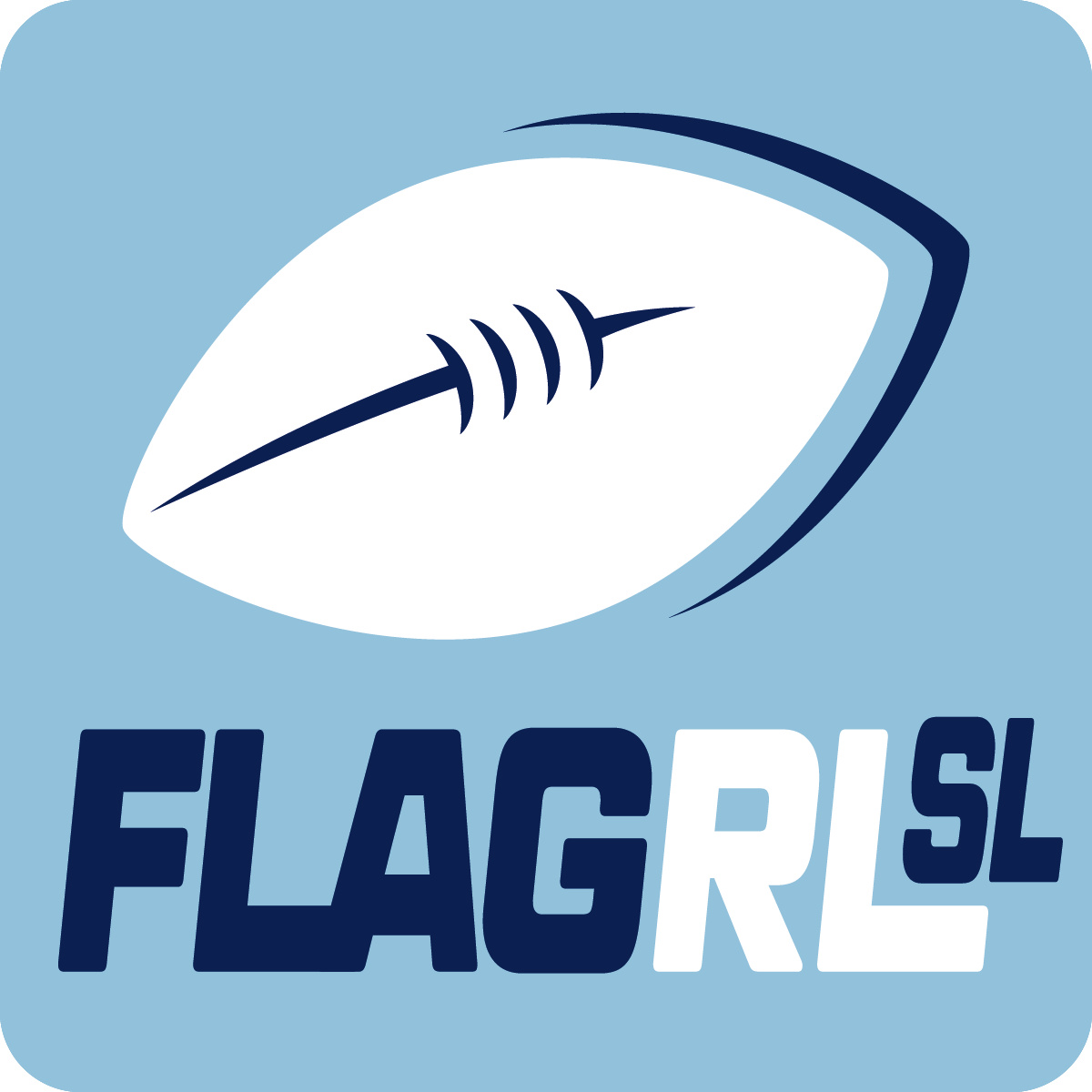 Logo Flag Football Regoinalliga Saarland - FlagRLSL | ©AFVD