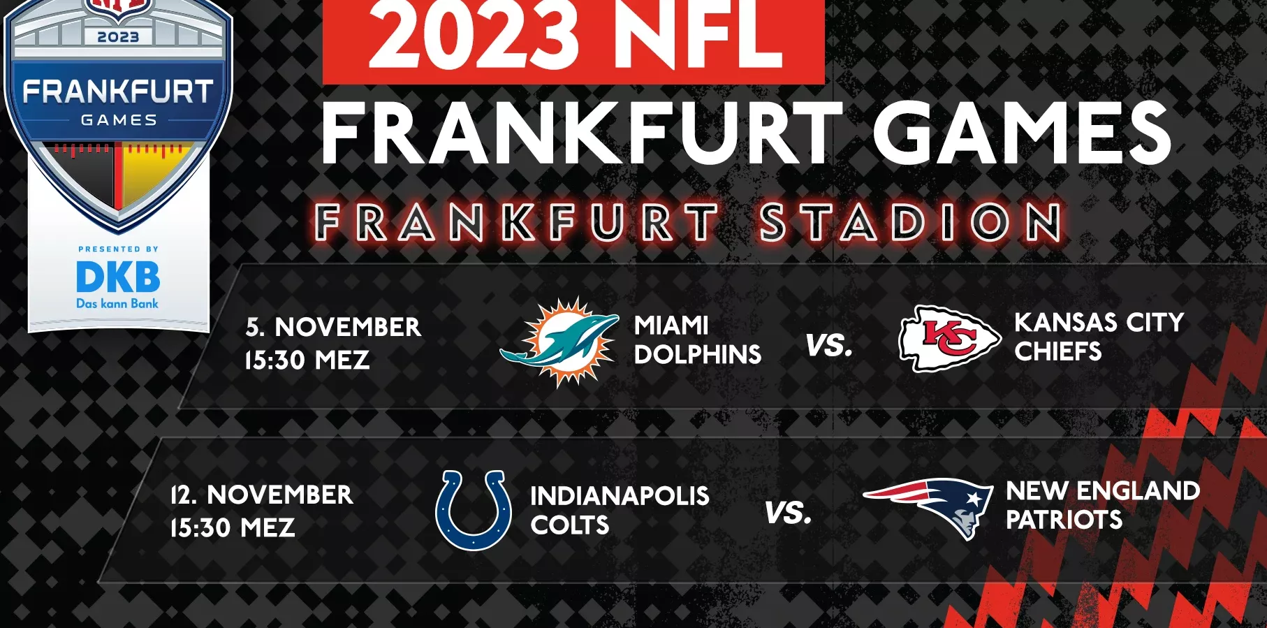 NFL Frankfurt Games 2023 - | ©NFL