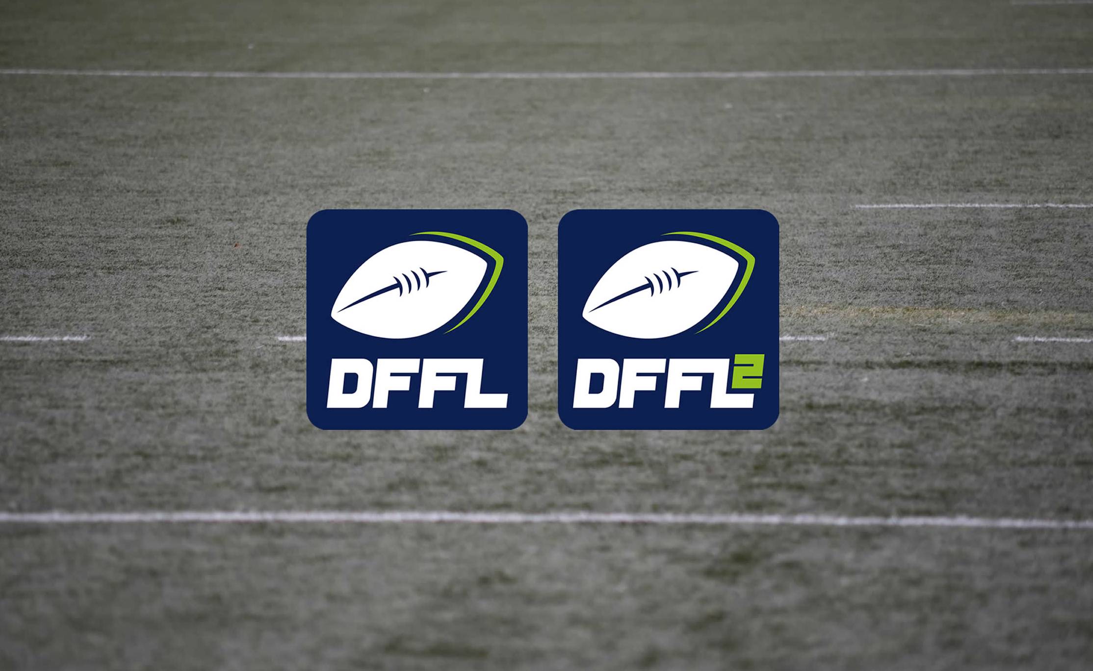 Logos 5er Deutsche Flag Football Liga - 5er DFFL | ©AFVD