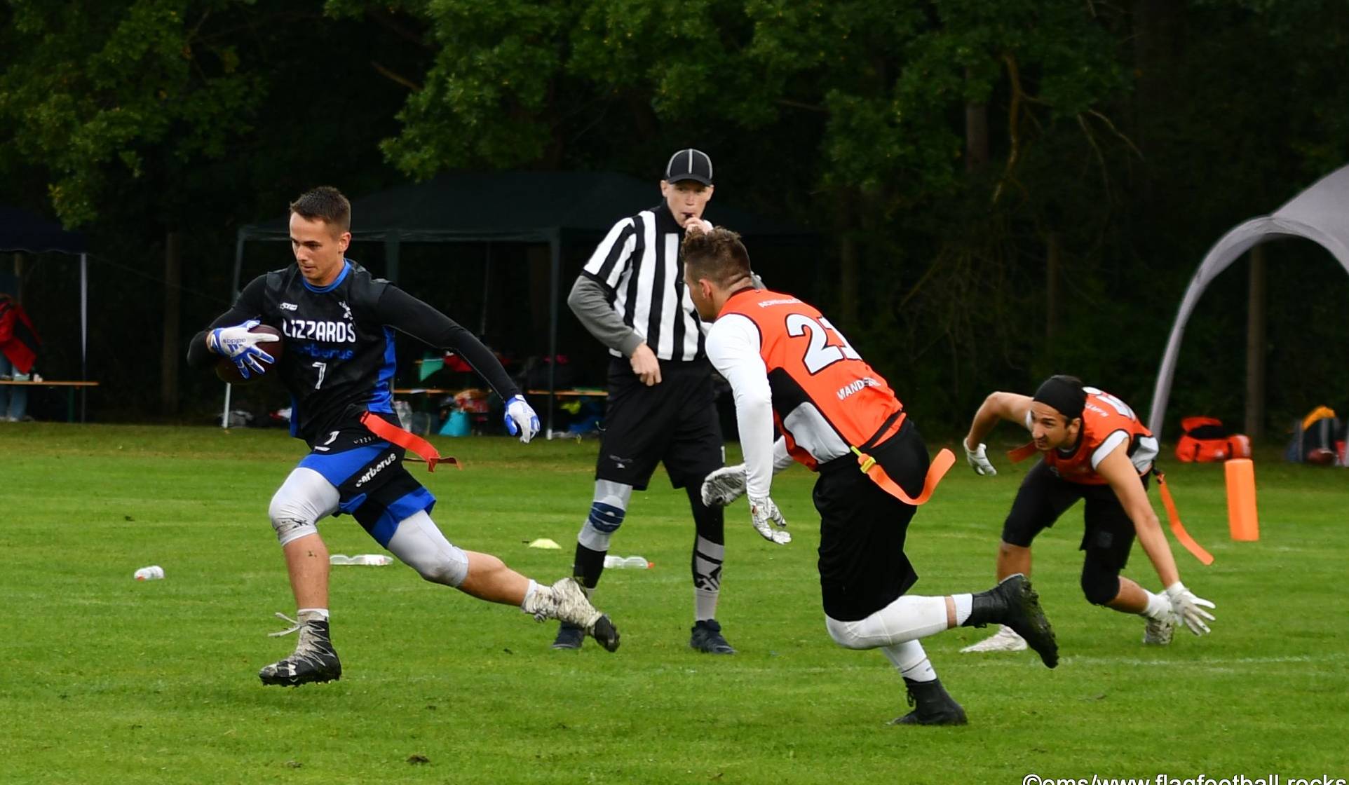 Flag Football - 5er DFFL Finaltag 2021 Kelkheim Lizzards vs. Walldorf Wanderers