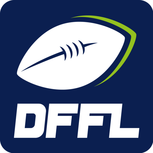 Logo 5er Deutsche Flag Football Liga - 5er DFFL | ©AFVD