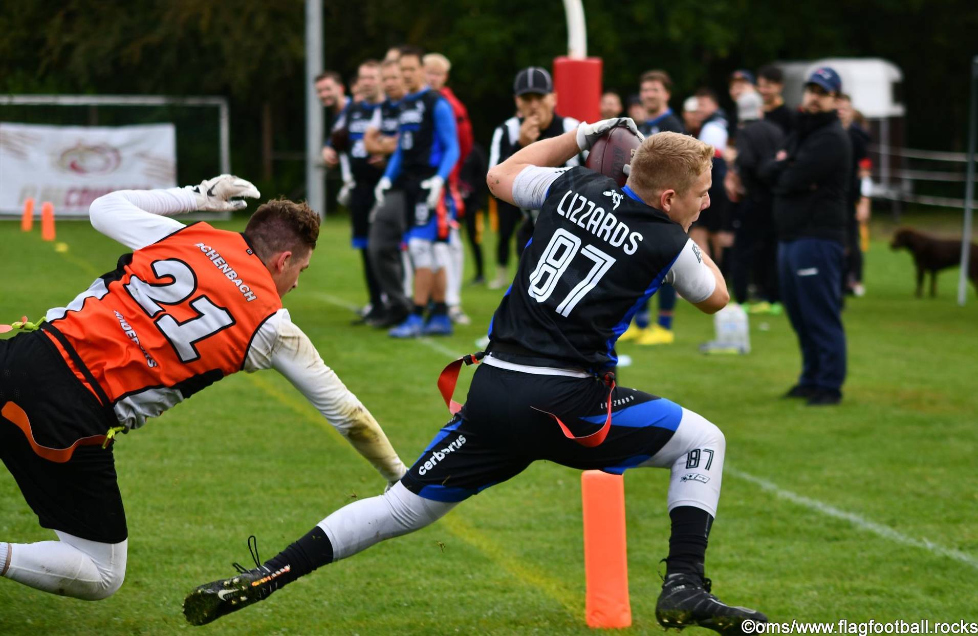 Flag Football - 5er DFFL Finaltag in Eberswalde, 18.9.2021, Lizzards vs. Walldorf