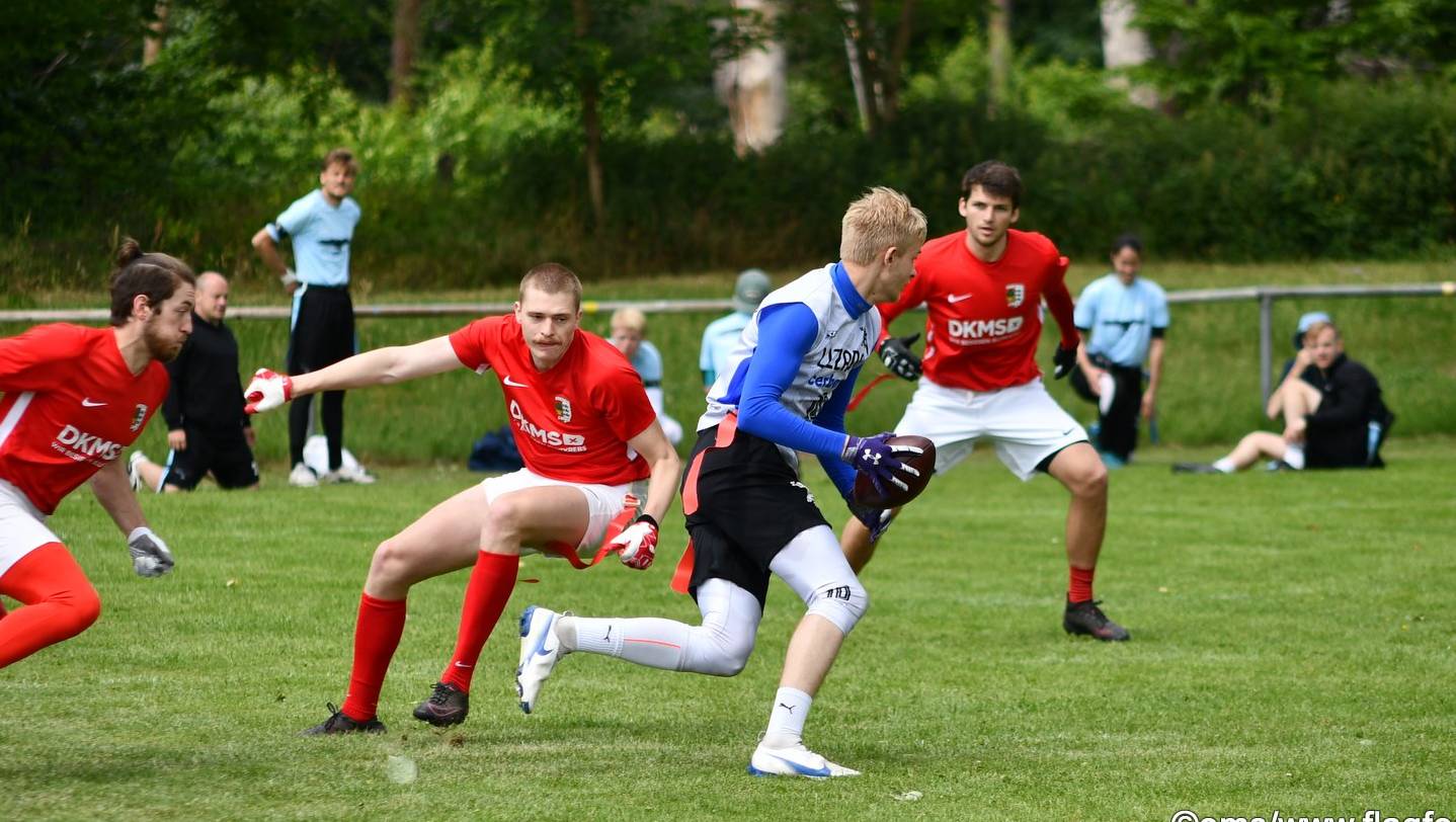 Big Bowl am 28.5.2022 in Walldorf - Kelkheim Lizzards vs. Augsburg Lions