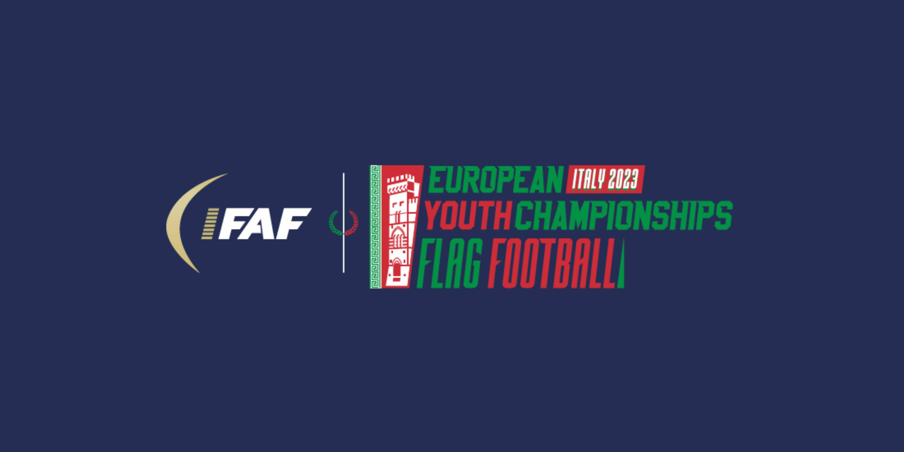 IFAF Youth Flag Football European Championships 2023 | Logo: ©IFAF